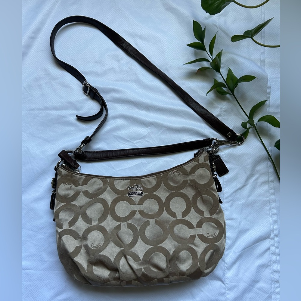 Vintage brown coach cross body bag 💼 🤎
